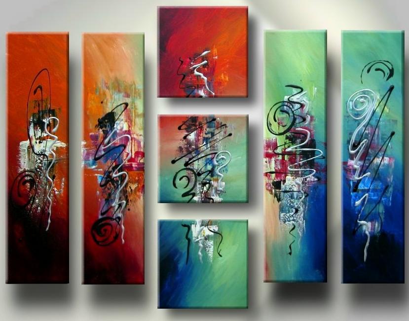 Dafen Oil Painting on canvas abstract -set133